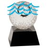 [CRY6101L] 5" Crystal Golf Ball Clock Thumbnail