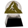 [CRY6101L] 5" Crystal Golf Ball Clock Thumbnail