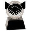 [CRY6101L] 5" Crystal Golf Ball Clock Thumbnail