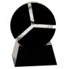 [CRY6101L] 5" Crystal Golf Ball Clock Thumbnail