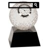 [CRY6101L] 5" Crystal Golf Ball Clock Thumbnail