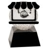 [CRY6101L] 5" Crystal Golf Ball Clock Thumbnail