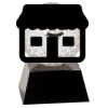 [CRY6101L] 5" Crystal Golf Ball Clock Thumbnail