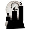 [CRY6101L] 5" Crystal Golf Ball Clock Thumbnail