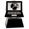 [CRY6101L] 5" Crystal Golf Ball Clock Thumbnail