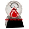 [CRY6101L] 5" Crystal Golf Ball Clock Thumbnail