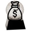 [CRY6101L] 5" Crystal Golf Ball Clock Thumbnail