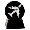 [CRY6101L] 5" Crystal Golf Ball Clock Thumbnail