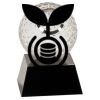 [CRY6101L] 5" Crystal Golf Ball Clock Thumbnail