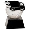 [CRY6101L] 5" Crystal Golf Ball Clock Thumbnail