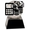 [CRY6101L] 5" Crystal Golf Ball Clock Thumbnail