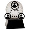 [CRY6101L] 5" Crystal Golf Ball Clock Thumbnail