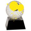 [CRY6101L] 5" Crystal Golf Ball Clock Thumbnail