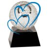 [CRY6101L] 5" Crystal Golf Ball Clock Thumbnail