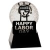 [CRY6101L] 5" Crystal Golf Ball Clock Thumbnail