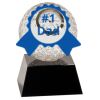 [CRY6101L] 5" Crystal Golf Ball Clock Thumbnail