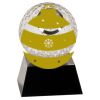 [CRY6101L] 5" Crystal Golf Ball Clock Thumbnail