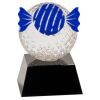 [CRY6101L] 5" Crystal Golf Ball Clock Thumbnail