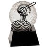 [CRY6101L] 5" Crystal Golf Ball Clock Thumbnail
