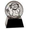 [CRY6101L] 5" Crystal Golf Ball Clock Thumbnail