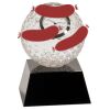 [CRY6101L] 5" Crystal Golf Ball Clock Thumbnail
