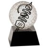 [CRY6101L] 5" Crystal Golf Ball Clock Thumbnail