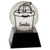 [CRY6101L] 5" Crystal Golf Ball Clock Thumbnail
