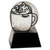 [CRY6101L] 5" Crystal Golf Ball Clock Thumbnail