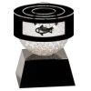 [CRY6101L] 5" Crystal Golf Ball Clock Thumbnail