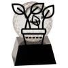 [CRY6101L] 5" Crystal Golf Ball Clock Thumbnail