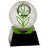 [CRY6101L] 5" Crystal Golf Ball Clock Thumbnail