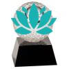 [CRY6101L] 5" Crystal Golf Ball Clock Thumbnail