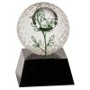 [CRY6101L] 5" Crystal Golf Ball Clock Thumbnail