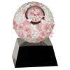 [CRY6101L] 5" Crystal Golf Ball Clock Thumbnail