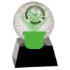[CRY6101L] 5" Crystal Golf Ball Clock Thumbnail