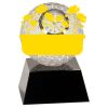 [CRY6101L] 5" Crystal Golf Ball Clock Thumbnail