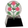 [CRY6101L] 5" Crystal Golf Ball Clock Thumbnail
