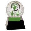 [CRY6101L] 5" Crystal Golf Ball Clock Thumbnail