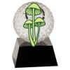 [CRY6101L] 5" Crystal Golf Ball Clock Thumbnail