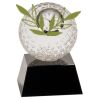 [CRY6101L] 5" Crystal Golf Ball Clock Thumbnail