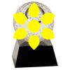 [CRY6101L] 5" Crystal Golf Ball Clock Thumbnail