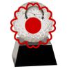 [CRY6101L] 5" Crystal Golf Ball Clock Thumbnail