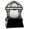 [CRY6101L] 5" Crystal Golf Ball Clock Thumbnail