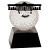 [CRY6101L] 5" Crystal Golf Ball Clock Thumbnail