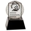 [CRY6101L] 5" Crystal Golf Ball Clock Thumbnail