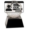 [CRY6101L] 5" Crystal Golf Ball Clock Thumbnail