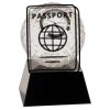 [CRY6101L] 5" Crystal Golf Ball Clock Thumbnail