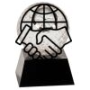 [CRY6101L] 5" Crystal Golf Ball Clock Thumbnail
