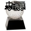 [CRY6101L] 5" Crystal Golf Ball Clock Thumbnail