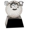 [CRY6101L] 5" Crystal Golf Ball Clock Thumbnail